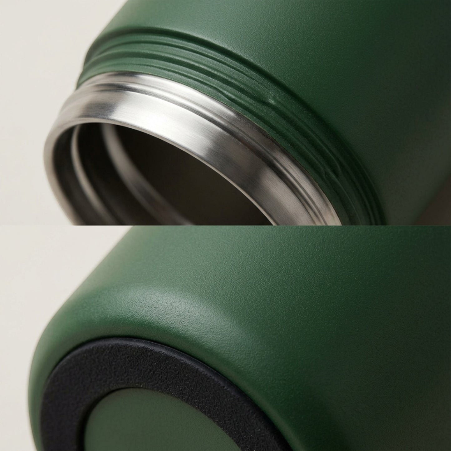 Vlykb Threadlock Insulated Travel Mug 14 oz Forest Sip Lid - Detail view