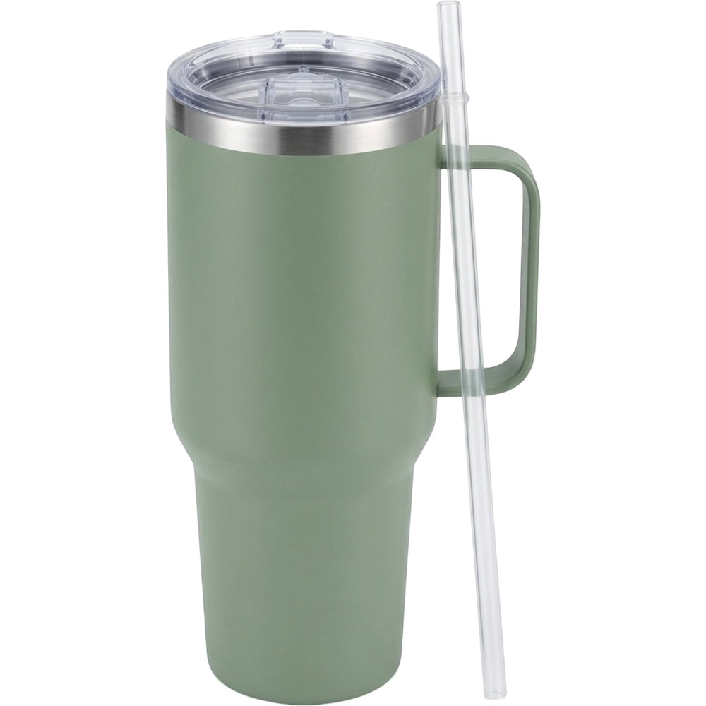 Vlykb Insulated Straw Tumbler Sage 40 oz