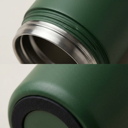 Vlykb Threadlock Insulated Travel Mug 14 oz Forest Sip Lid - Detail view
